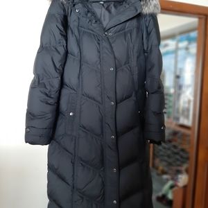 London Fog long length maxi down puffer